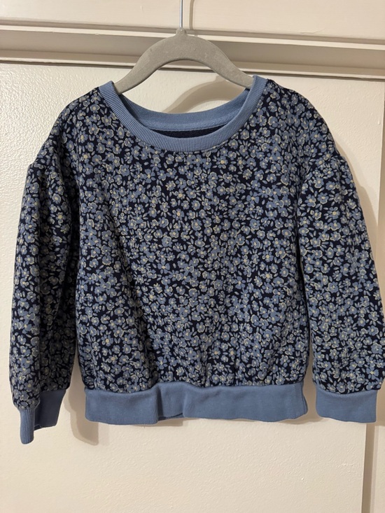 GAP Other - Baby GAP Blue Floral Toddler Sweater